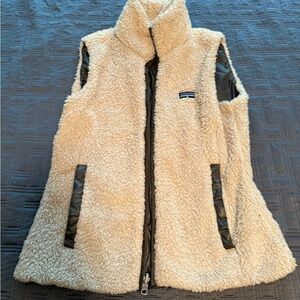 Patagonia Women's Tan Sherpa Vest